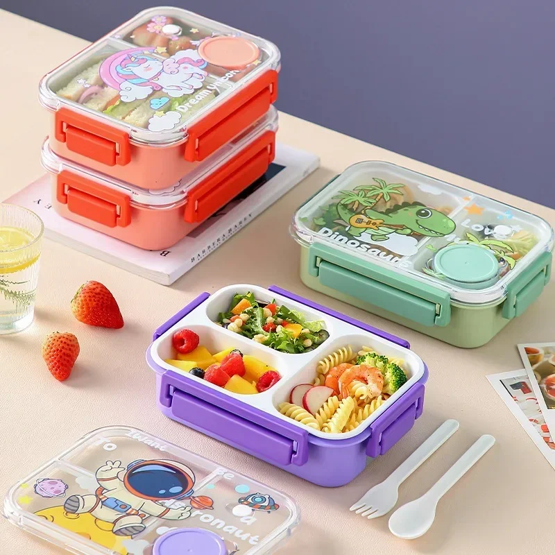 Food Prep Snacks - Fiambrera Bento de dibujos animados de