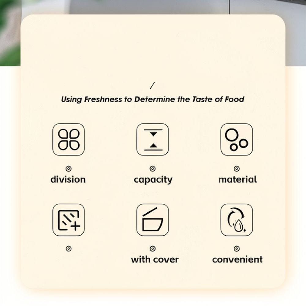 Food Prep Snacks - Recipiente para ensaladas con compartimentos, cuenco
