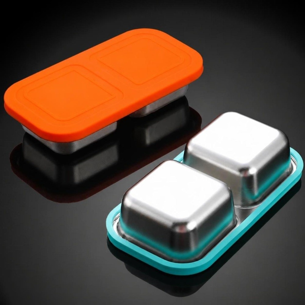 Food Prep Snacks - Contenedores Portátiles para Snacks de Acero