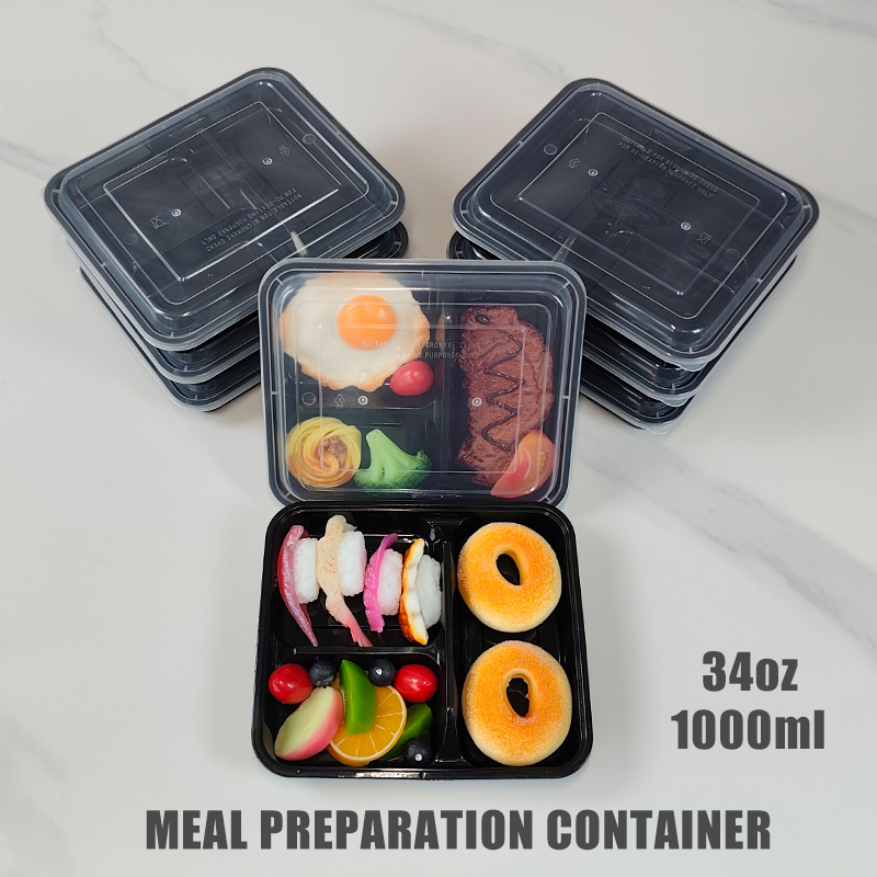 Food Prep Snacks - Contenedores para preparar comidas de 3