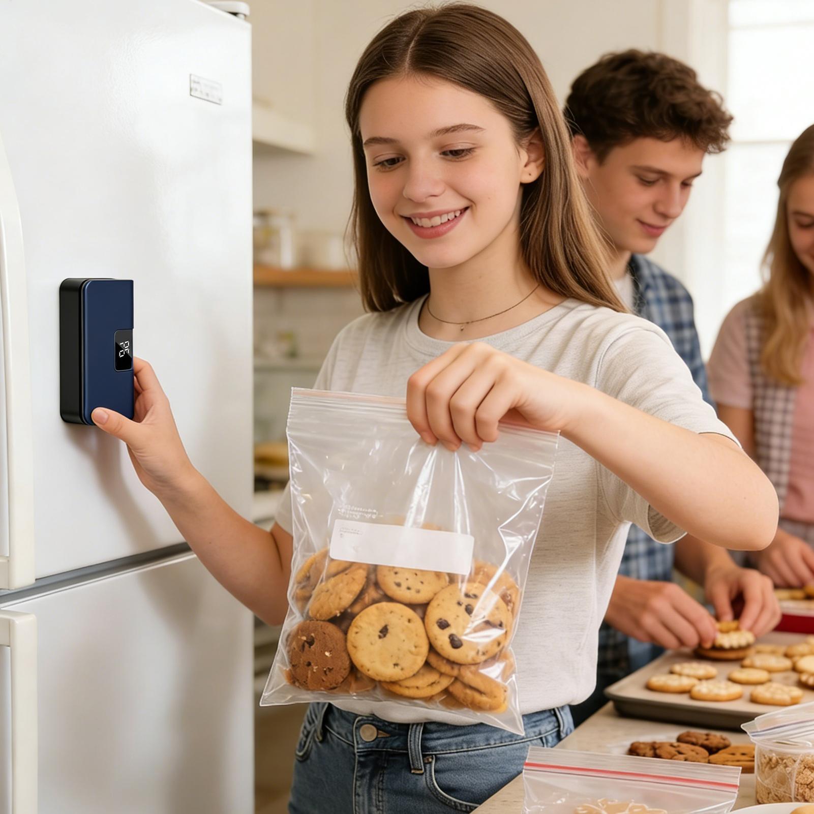 Mini selladora de bolsas con p - Food Prep Snacks reseña y precio