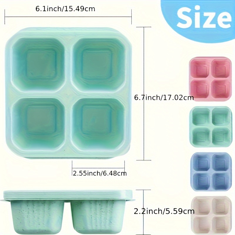 Juego de 2 loncheras de plásti - Food Prep Snacks reseña y precio