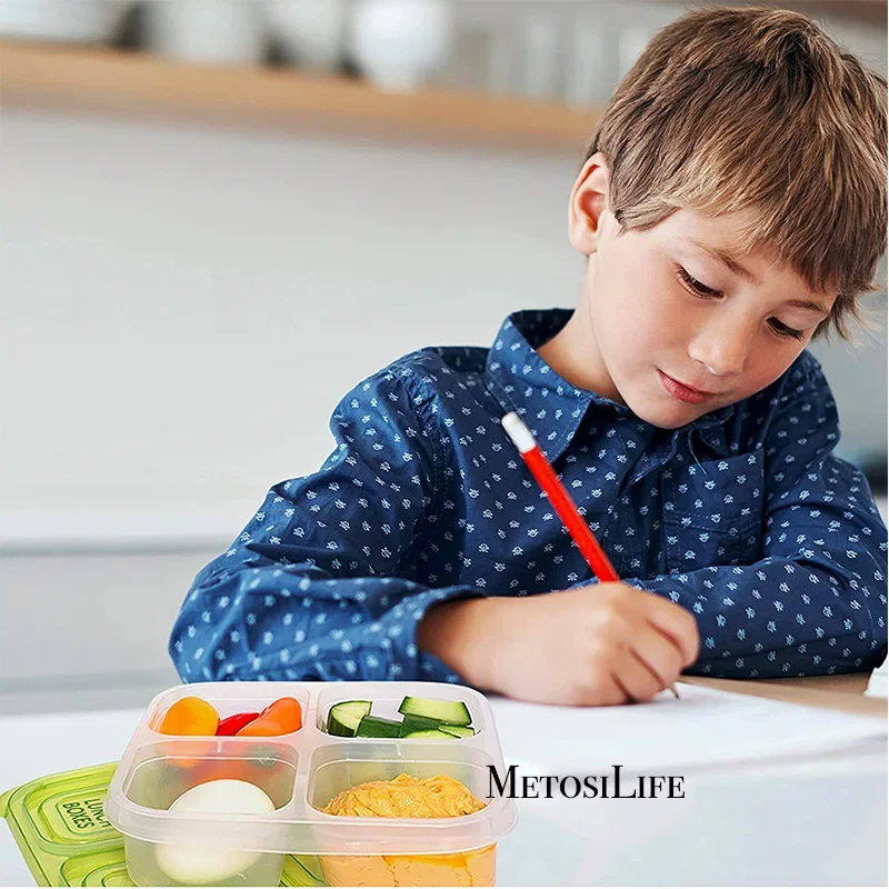 Caja de plástico para aperitiv - Food Prep Snacks reseña y precio