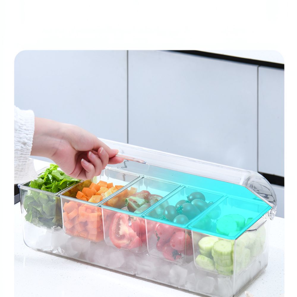 Recipiente para ensaladas con  - Food Prep Snacks reseña y precio