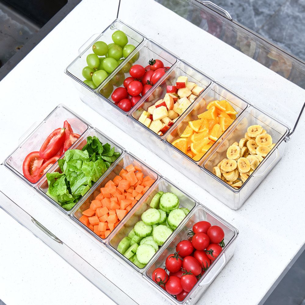 Recipiente para ensaladas con  - Food Prep Snacks reseña y precio