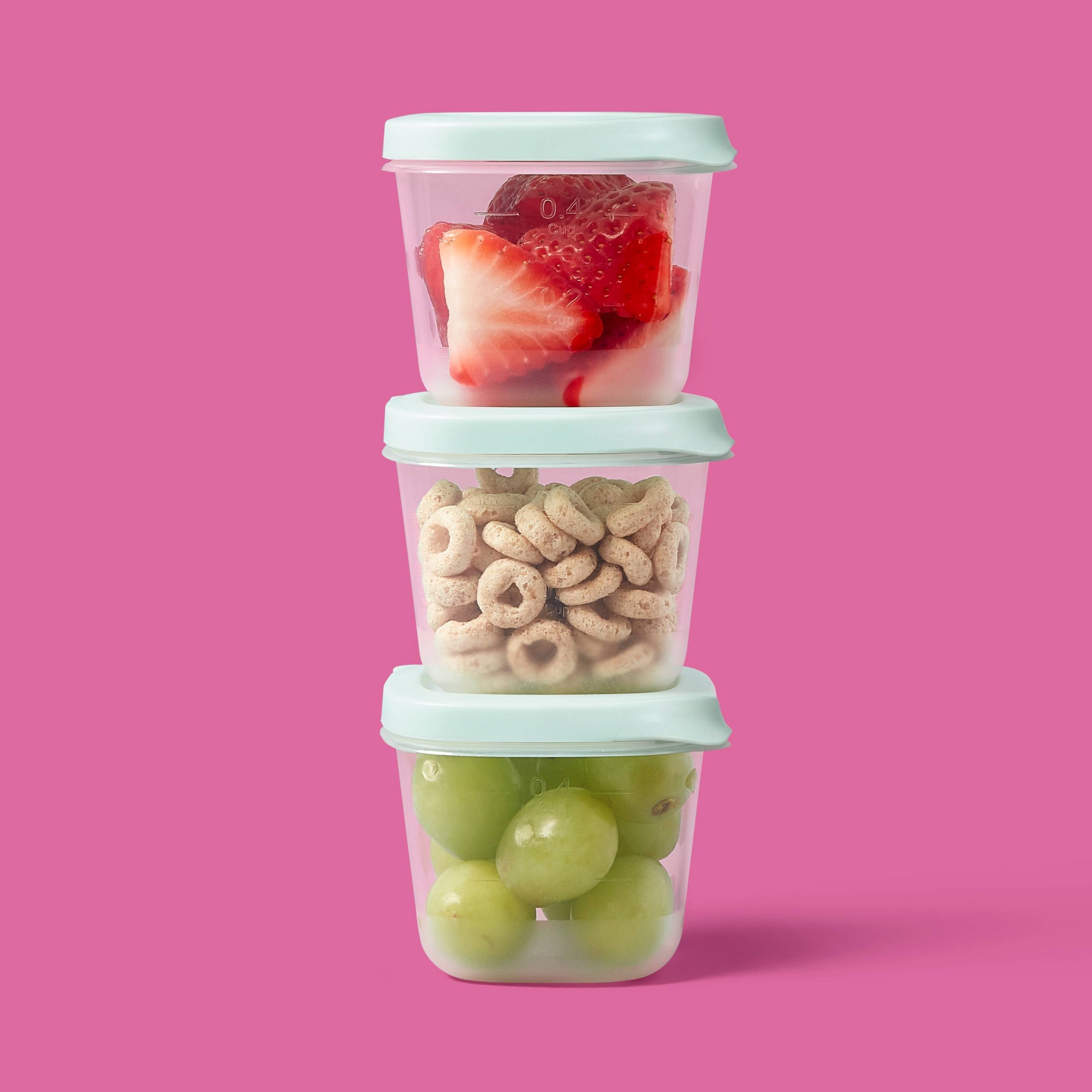 Contenedores de Almacenamiento - Food Prep Snacks reseña y precio