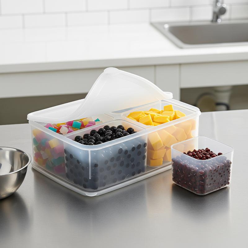 Contenedor de refrigerador 4 e - Food Prep Snacks reseña y precio