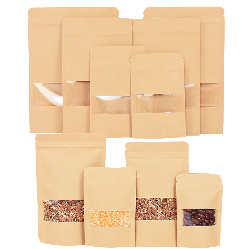 Bolsas de papel Kraft con cier - Food Snacks For Party reseña y precio
