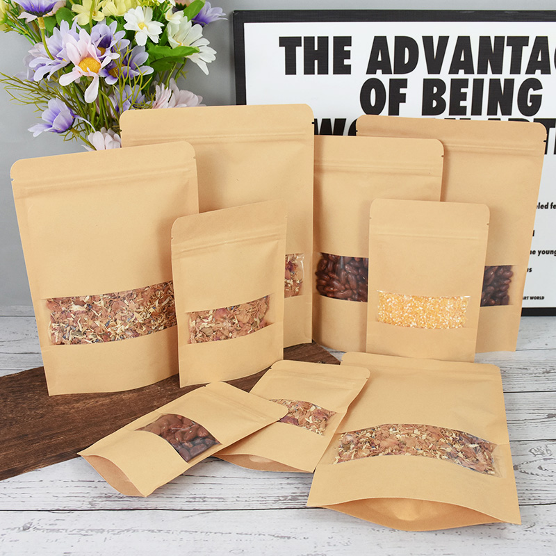 Bolsas de papel Kraft con cier - Food Snacks For Party reseña y precio