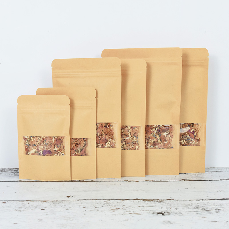 Bolsas de papel Kraft con cier - Food Snacks For Party reseña y precio