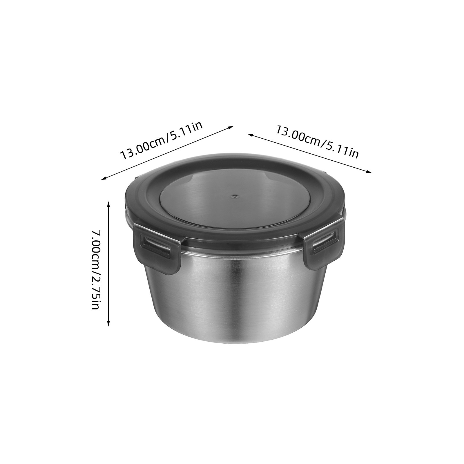 Recipiente Hermético de Acero  - Food Prep Snacks reseña y precio