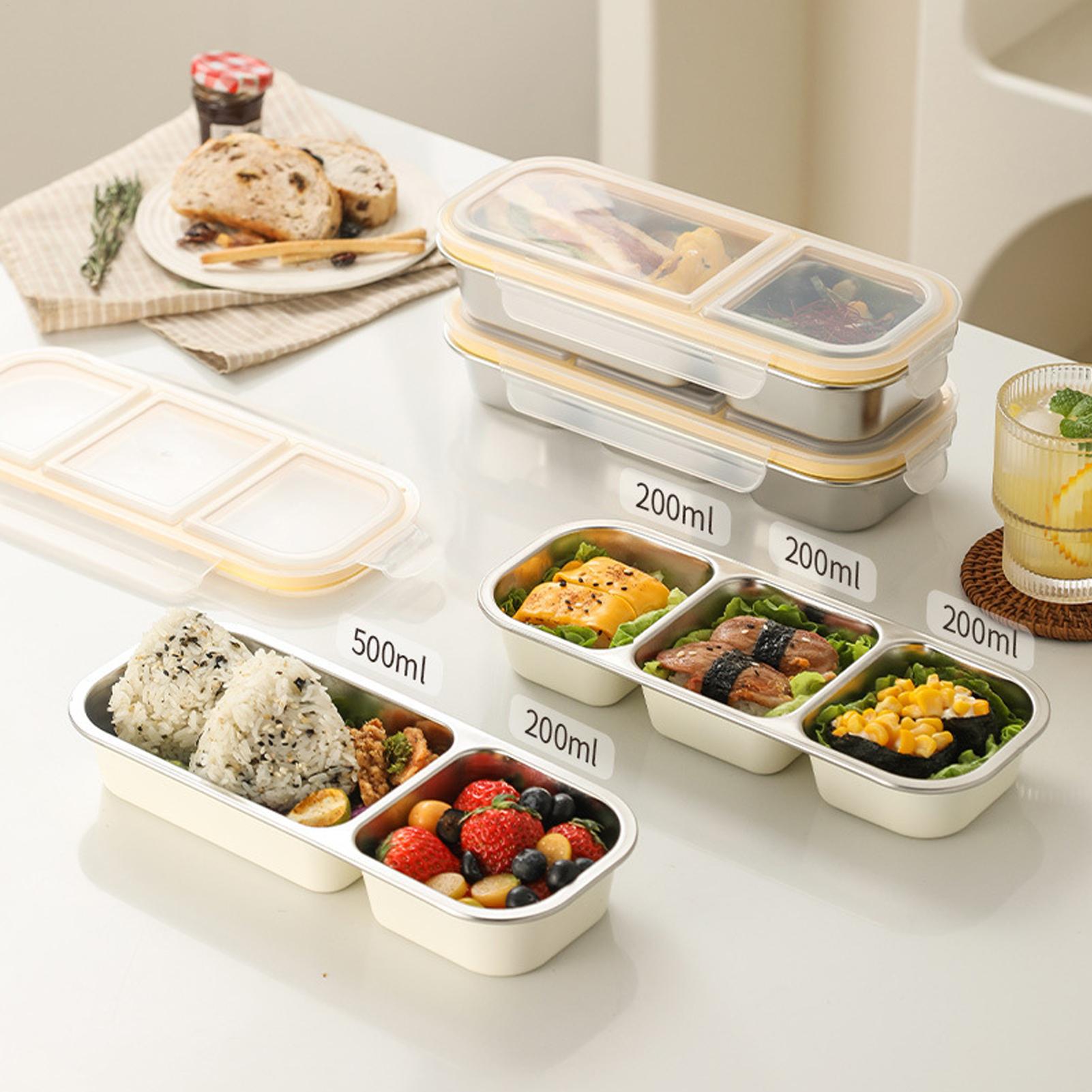 Caja de aperitivos de acero in - Food Prep Snacks reseña y precio