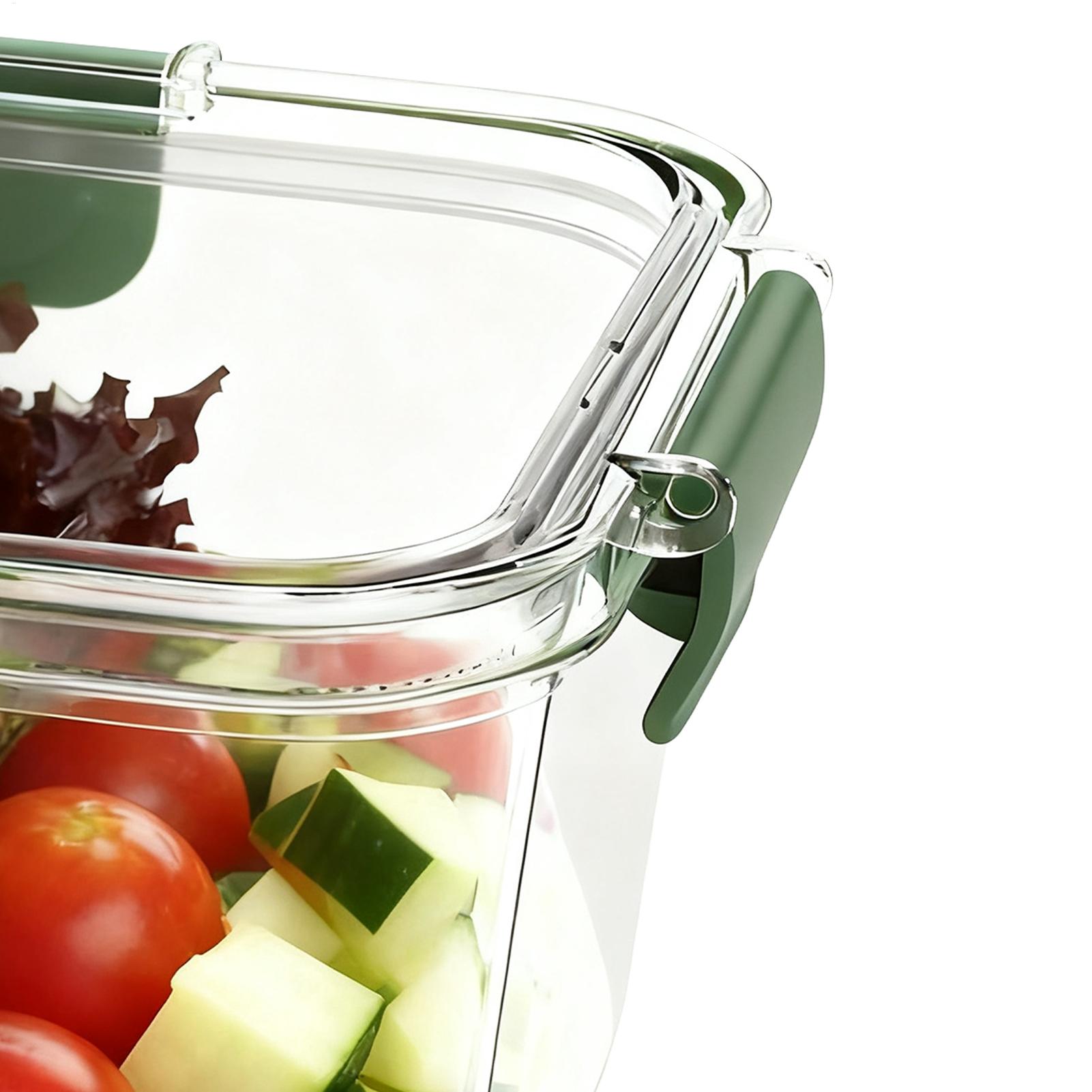 Contenedor de ensalada de 2,5  - Food Prep Snacks reseña y precio