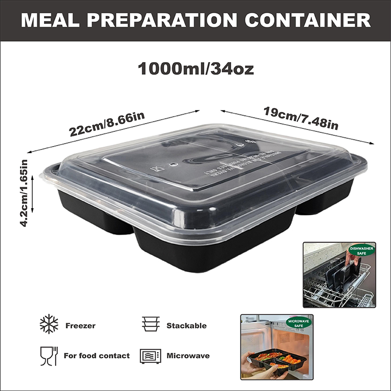 Contenedores para preparar com - Food Prep Snacks reseña y precio